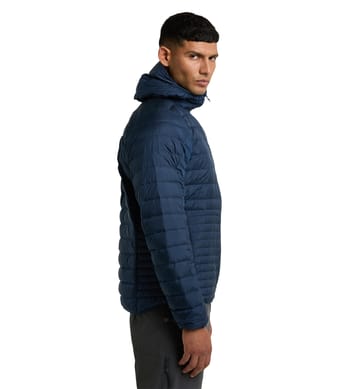 Micro Nordic Down Hood Men Tarn Blue