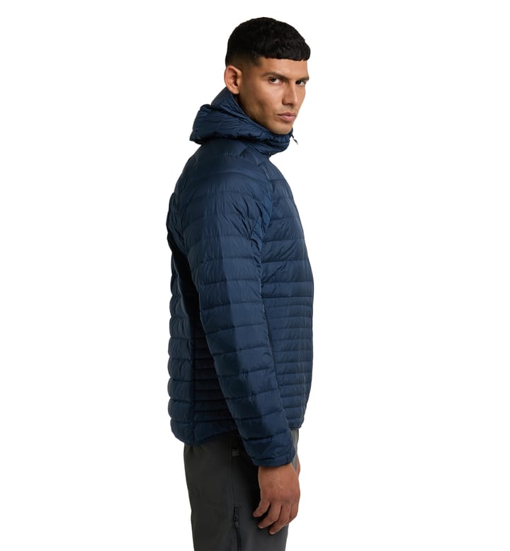 Micro Nordic Down Hood Men Tarn Blue Micro Nordic Down Hood Men Tarn Blue