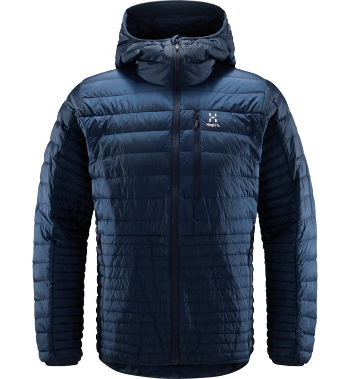 Micro Nordic Down Hood Men Tarn Blue Micro Nordic Down Hood Men Tarn Blue