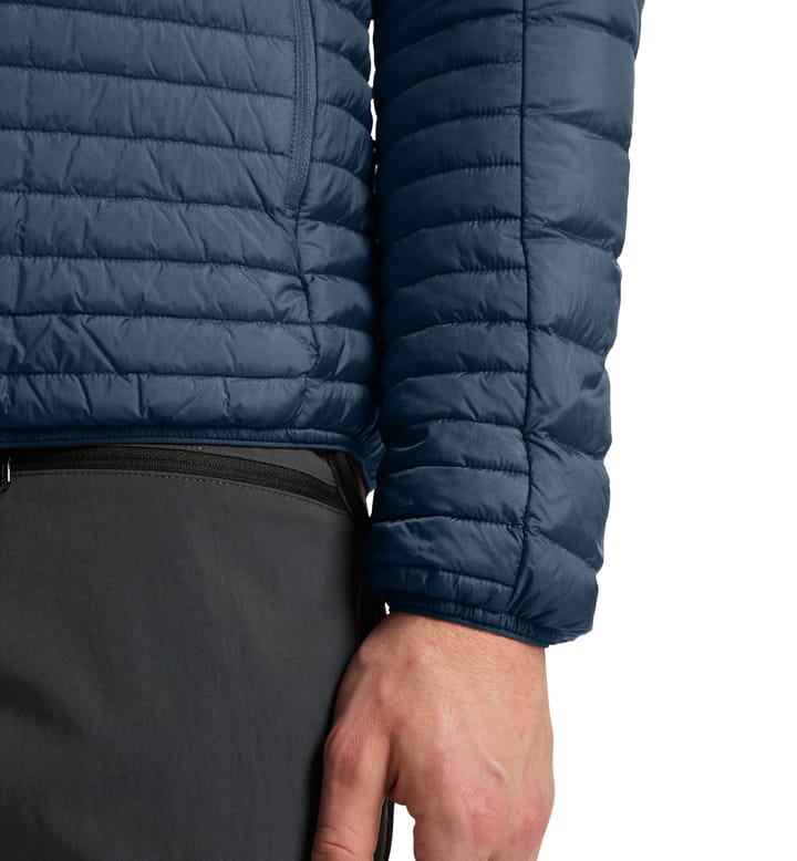 Micro Nordic Down Hood Men Tarn Blue Micro Nordic Down Hood Men Tarn Blue