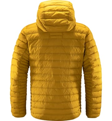 Micro Nordic Down Hood Men Autumn Leaves