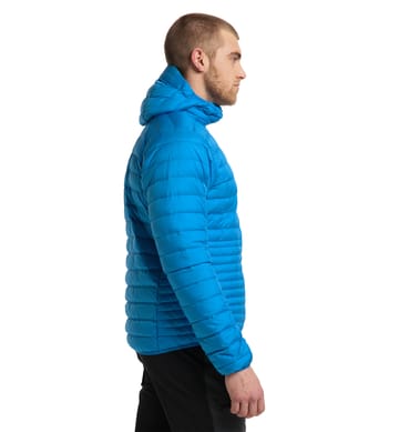 Micro Nordic Down Hood Men Nordic Blue