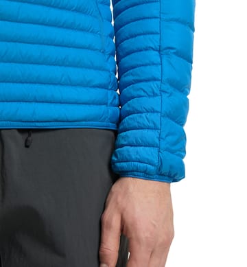 Micro Nordic Down Hood Men Nordic Blue