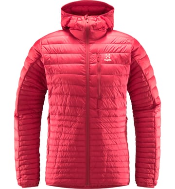 Micro Nordic Down Hood Men Dala Red