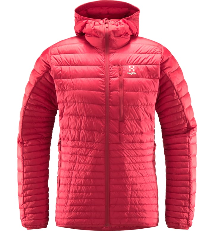 Micro Nordic Down Hood Men Dala Red Micro Nordic Down Hood Men Dala Red