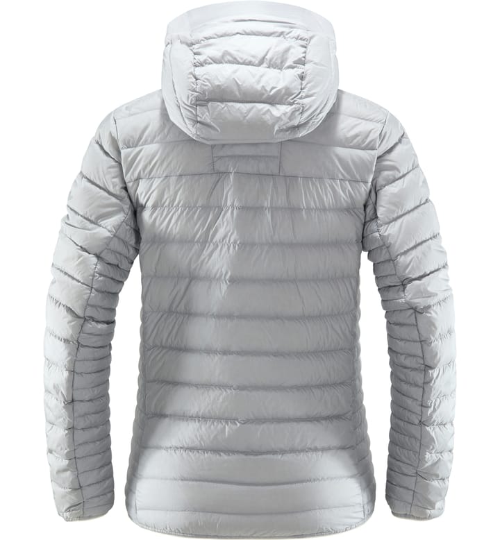 Micro Nordic Down Hood Women Concrete