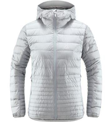 Micro Nordic Down Hood Women Concrete