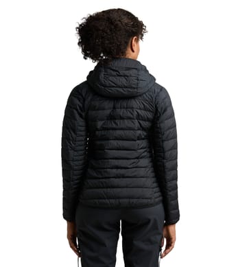 Micro Nordic Down Hood Women True Black