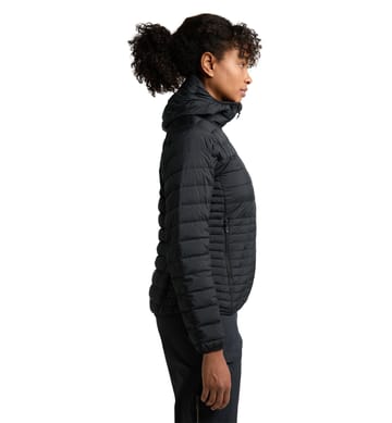 Micro Nordic Down Hood Women True Black