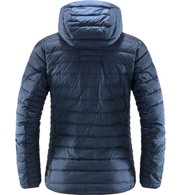 Micro Nordic Down Hood Women Tarn Blue