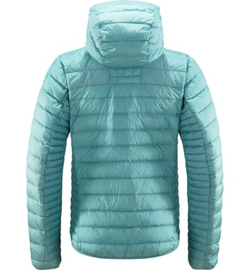 Micro Nordic Down Hood Women Frost Blue