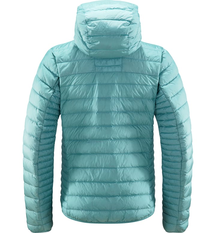 Micro Nordic Down Hood Women Frost Blue