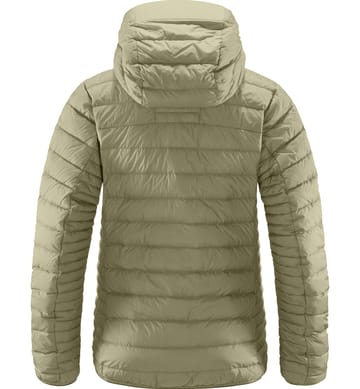Micro Nordic Down Hood Women Thyme Green