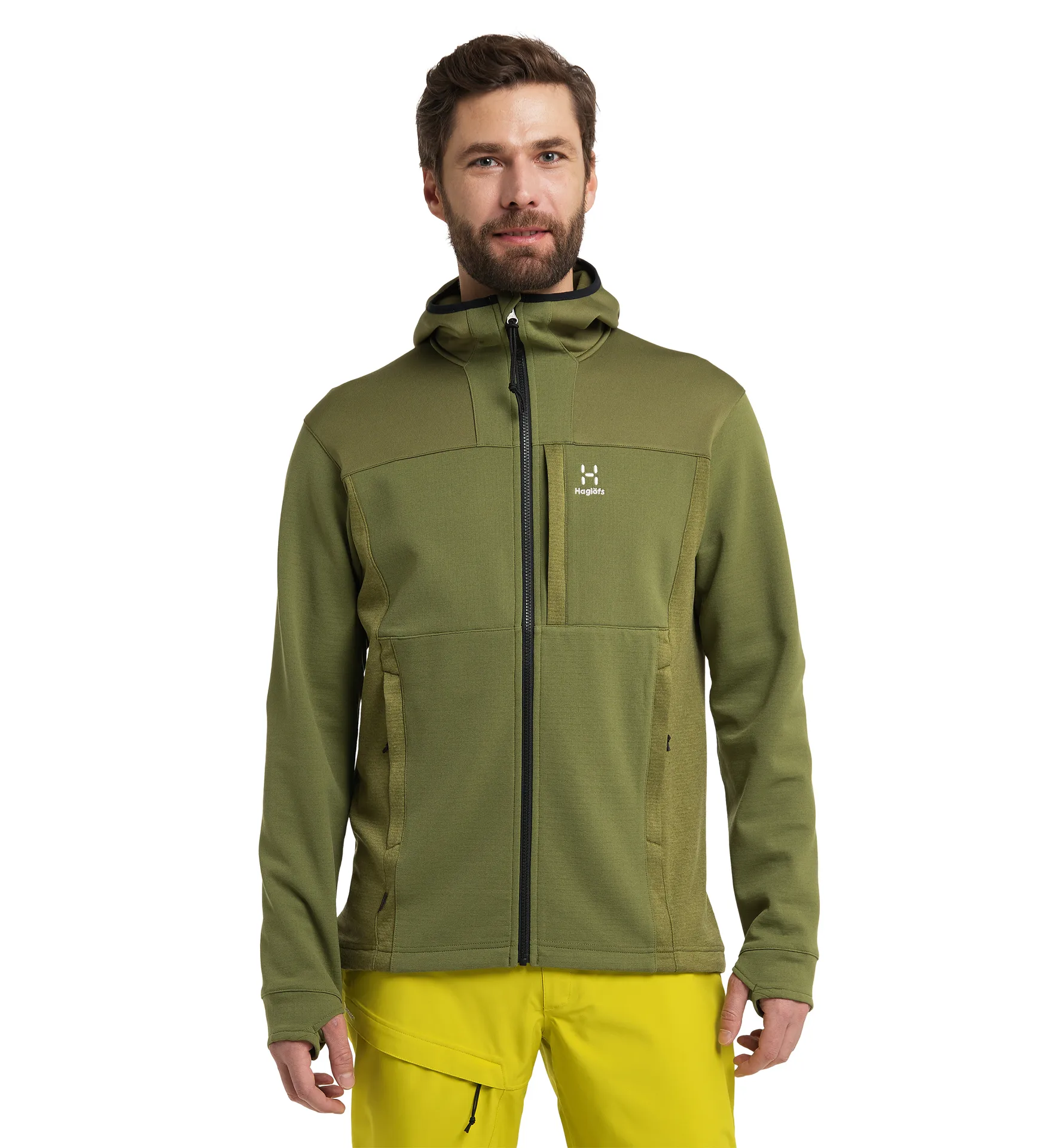 Vassi Mid Hood Men Olive Green