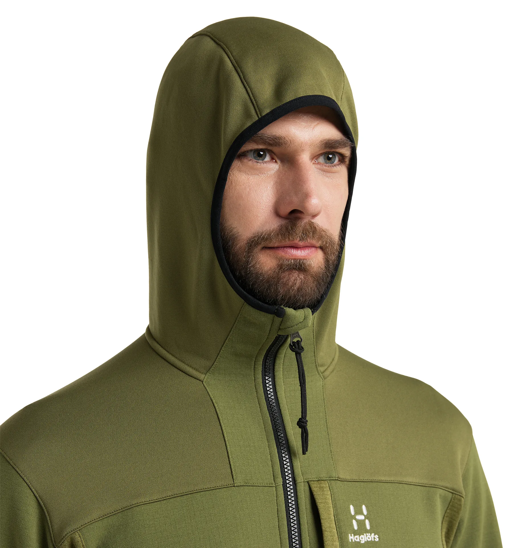 Vassi Mid Hood Men Olive Green