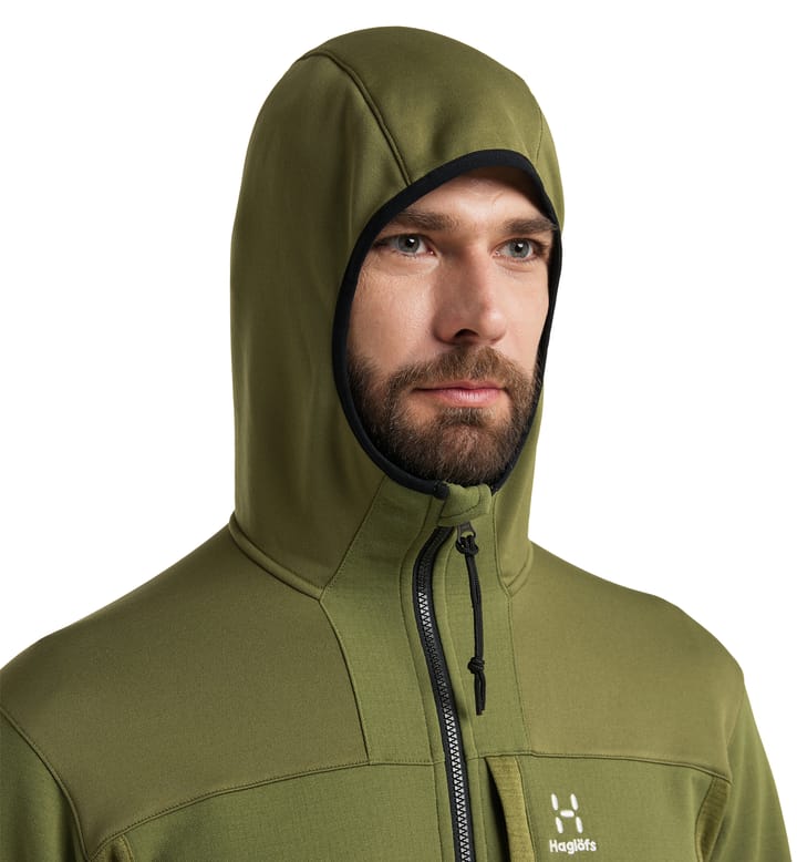 Vassi Mid Hood Men Olive Green Vassi Mid Hood Men Olive Green