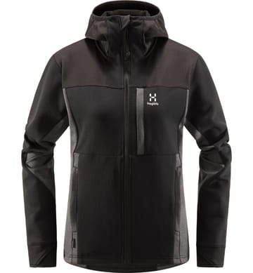 Vassi Mid Hood Women True Black/Magnetite