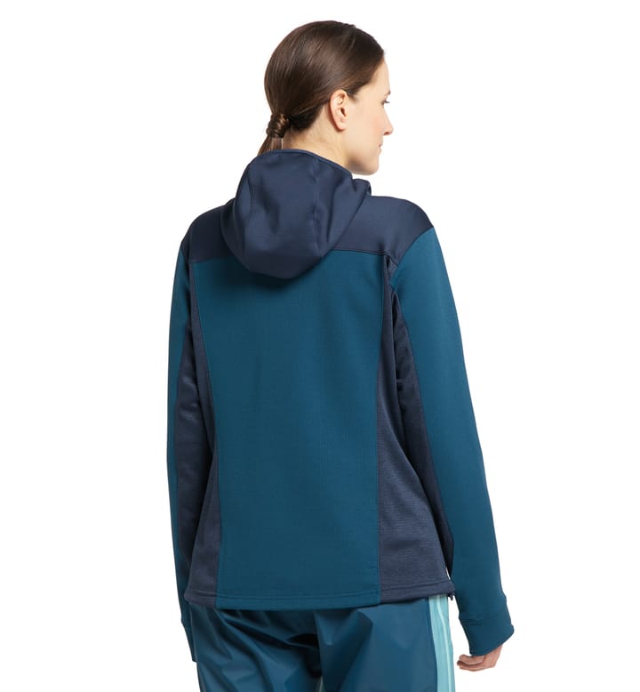 Vassi Mid Hood Women Dark Ocean/Tarn Blue Vassi Mid Hood Women Dark Ocean/Tarn Blue