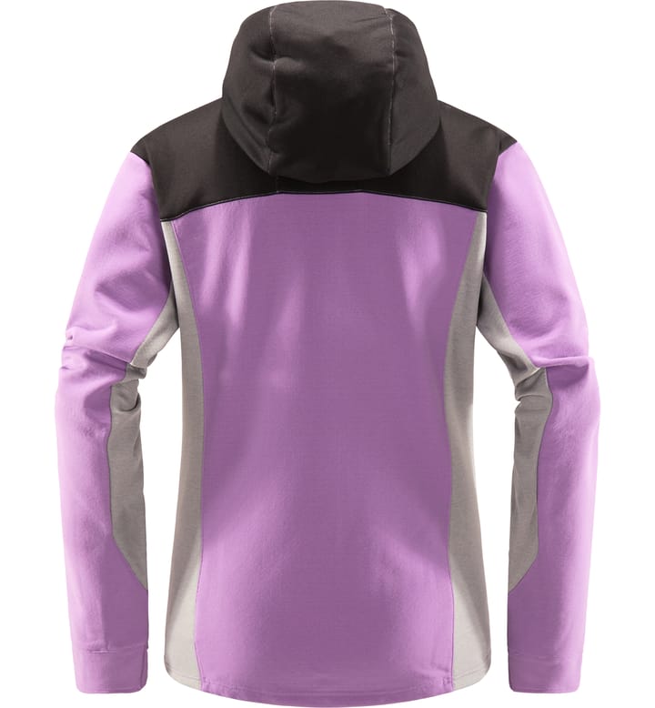 Vassi Mid Hood Women Purple Ice/Concrete