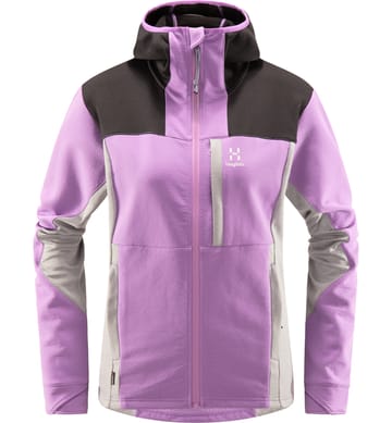 Vassi Mid Hood Women Purple Ice/Concrete