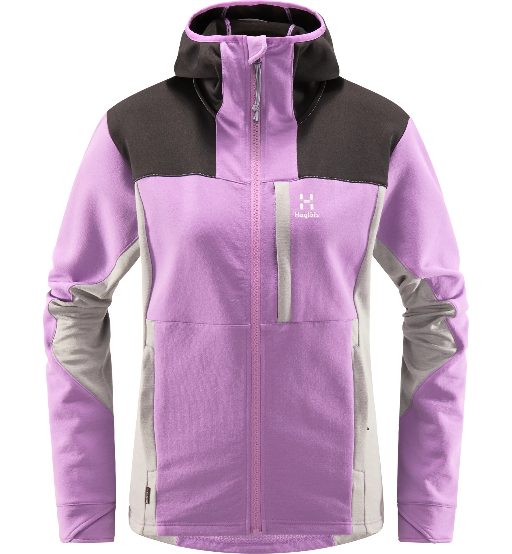 Vassi Mid Hood Women Purple Ice/Concrete