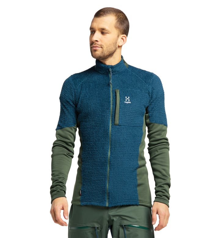 Touring Mid jacket Men Dark Ocean/Fjell Green