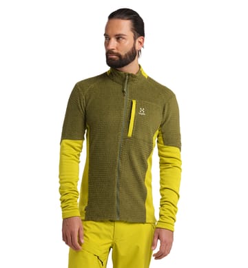 Touring Mid jacket Men Olive Green/Aurora