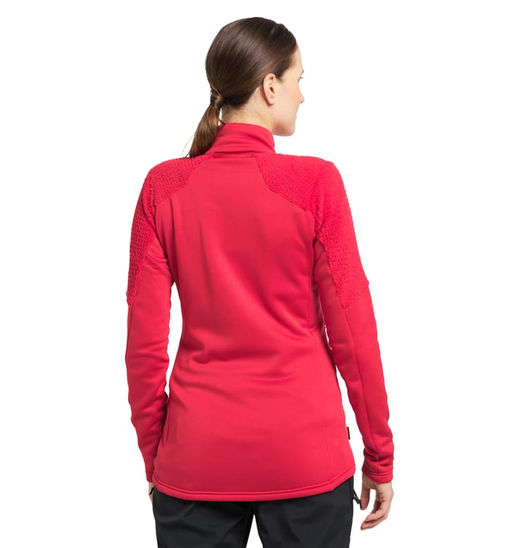 Touring Mid Jacket Women Scarlet Red