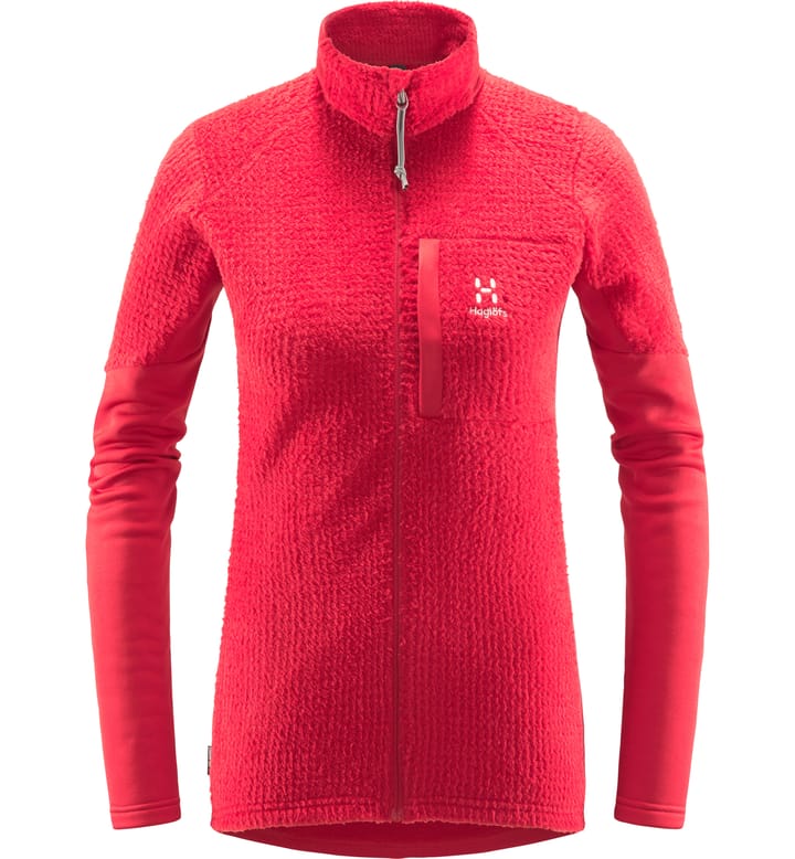 Touring Mid Jacket Women Scarlet Red