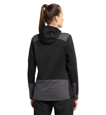 Astral Hood Women True black/Magnetite