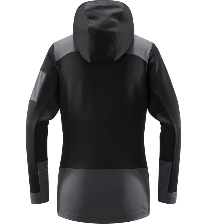 Astral Hood Women True black/Magnetite