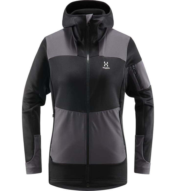 Astral Hood Women True black/Magnetite