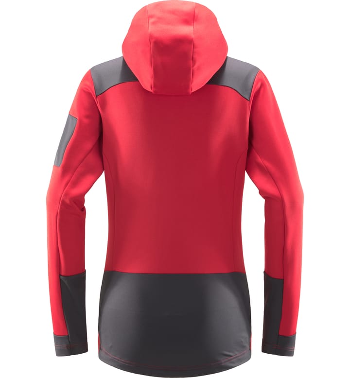 Astral Hood Women Scarlet Red/Magnetite Astral Hood Women Scarlet Red/Magnetite