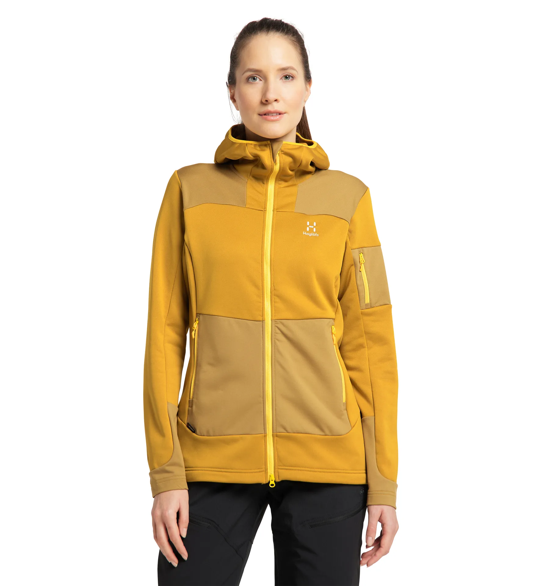 Astral Hood Women Autumn Leaves/Cinnamon Brown