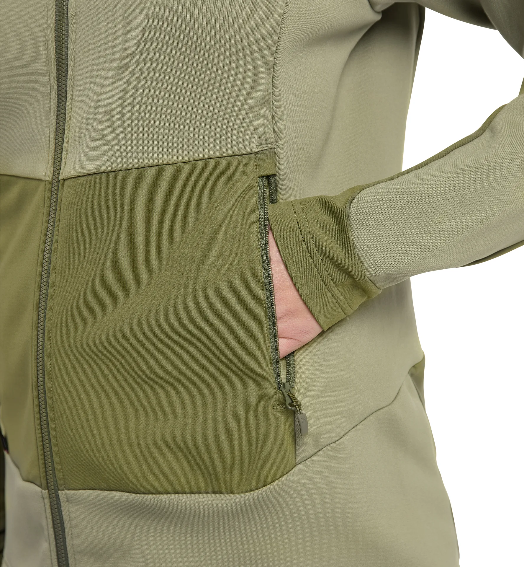 Astral Hood Women Thyme green/Olive green