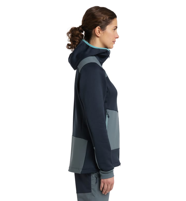 Astral Hood Women Tarn blue/Steel blue