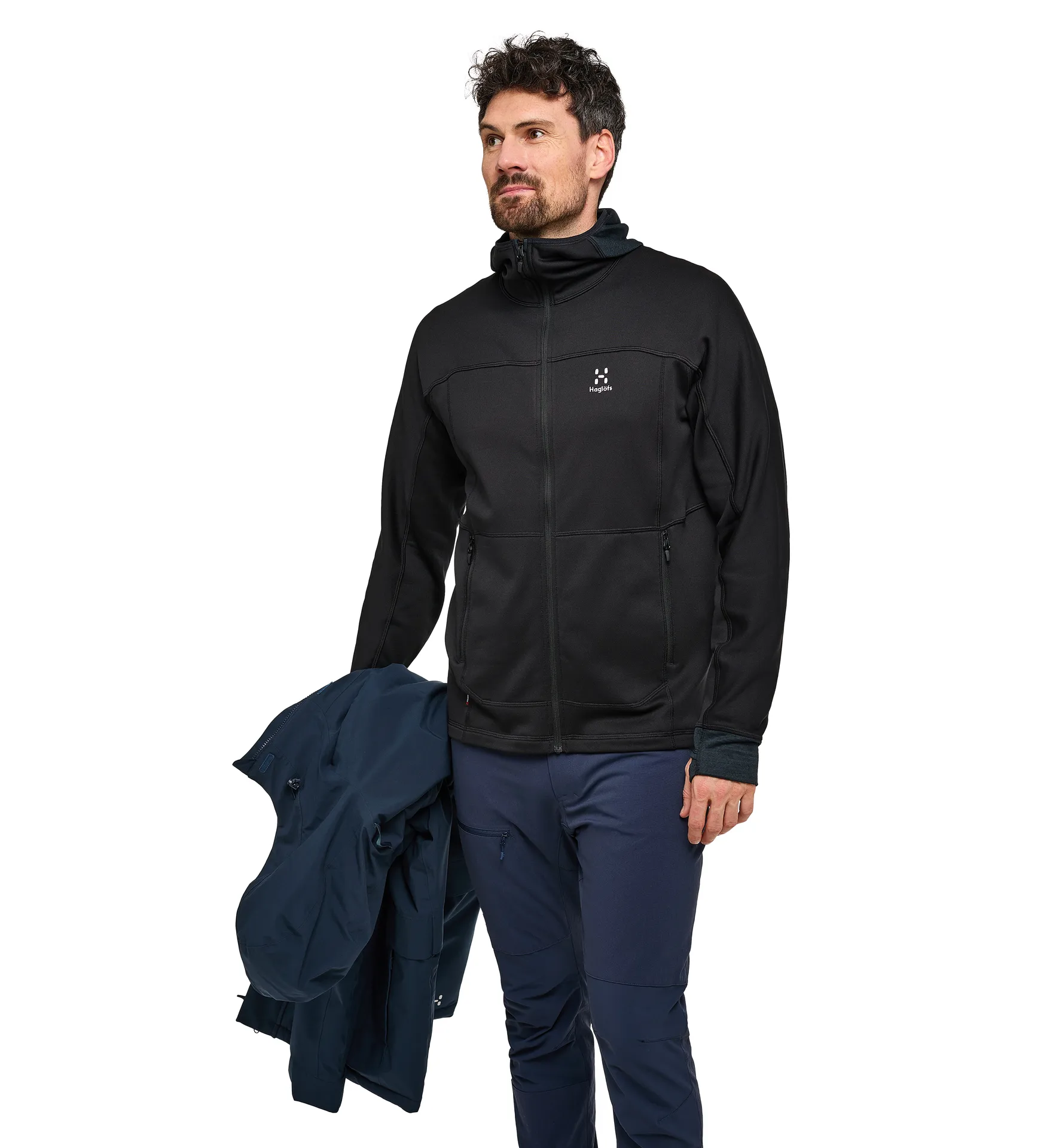 Betula Hood Men True Black