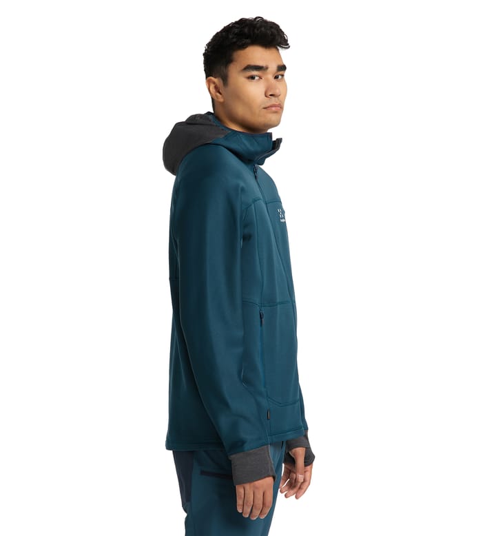 Betula Hood Men Dark Ocean/Magnetite Betula Hood Men Dark Ocean/Magnetite