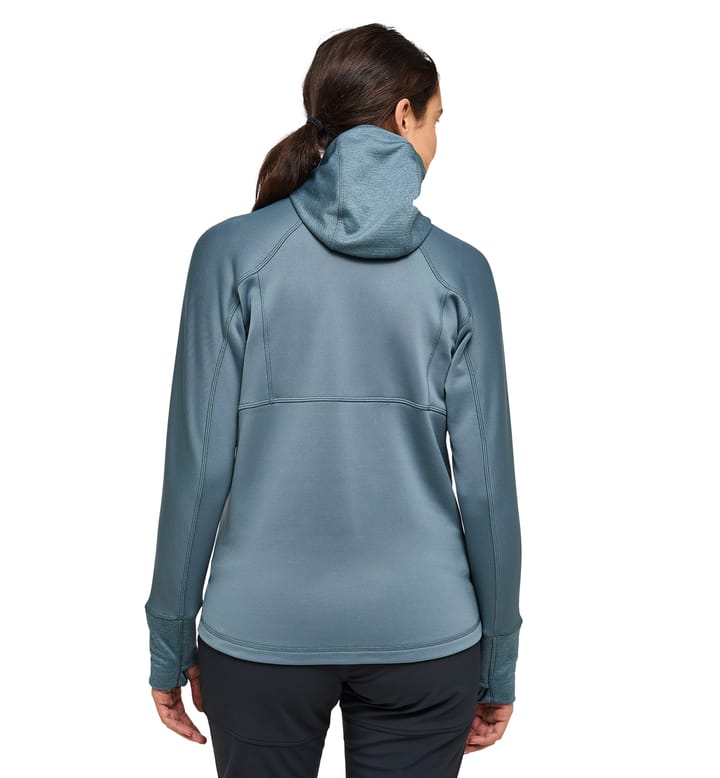 Betula Hood Women Steel Blue