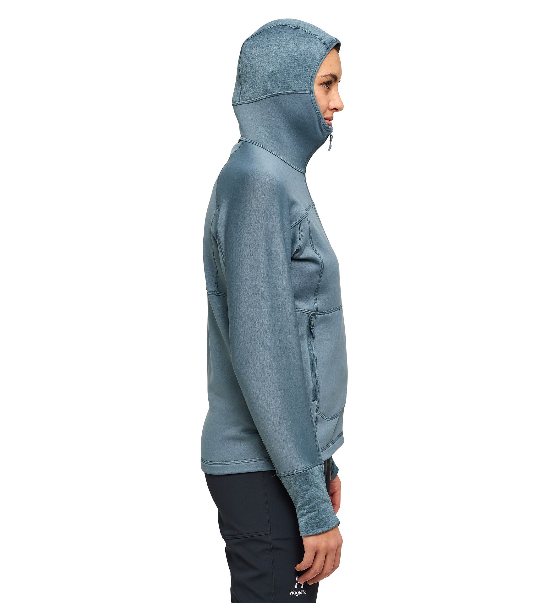 Betula Hood Women Steel Blue