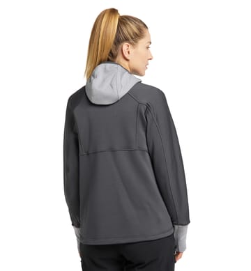 Betula Hood Women Magnetite/Concrete