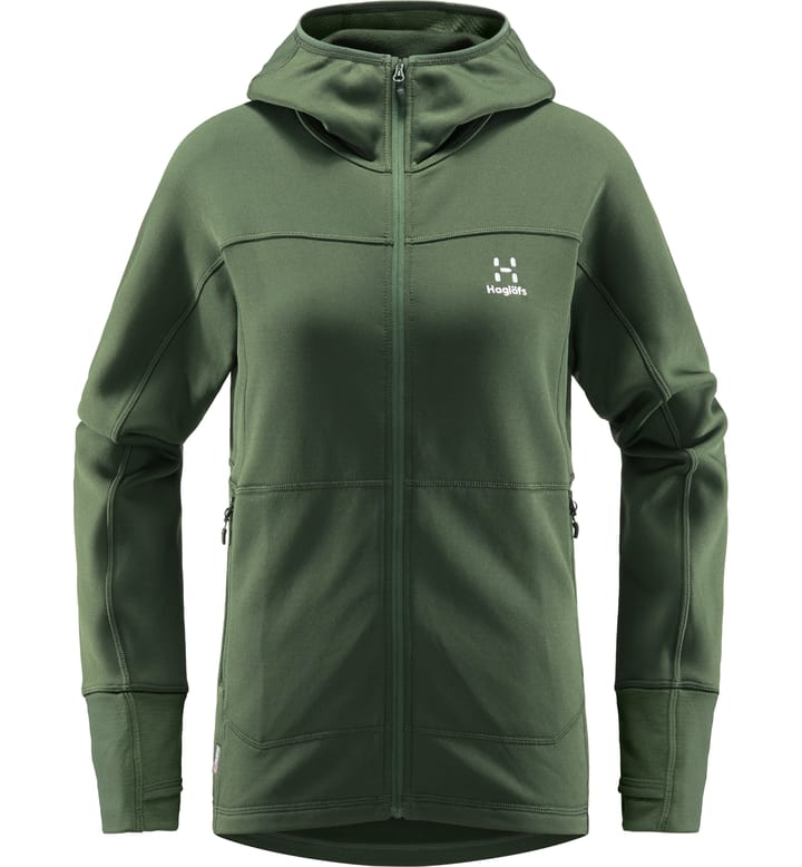 Betula Hood Women Fjell Green