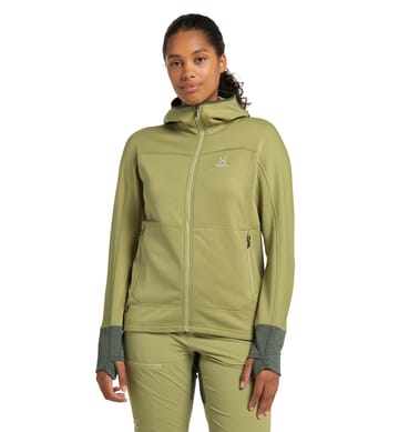 Betula Hood Women Thyme Green/Fjell Green