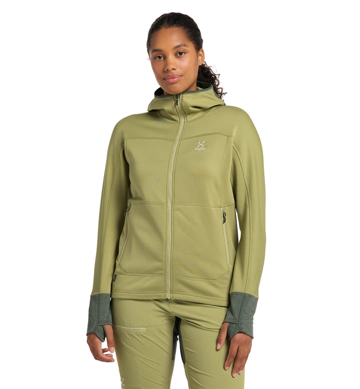 Betula Hood Women Thyme Green/Fjell Green Betula Hood Women Thyme Green/Fjell Green