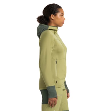 Betula Hood Women Thyme Green/Fjell Green