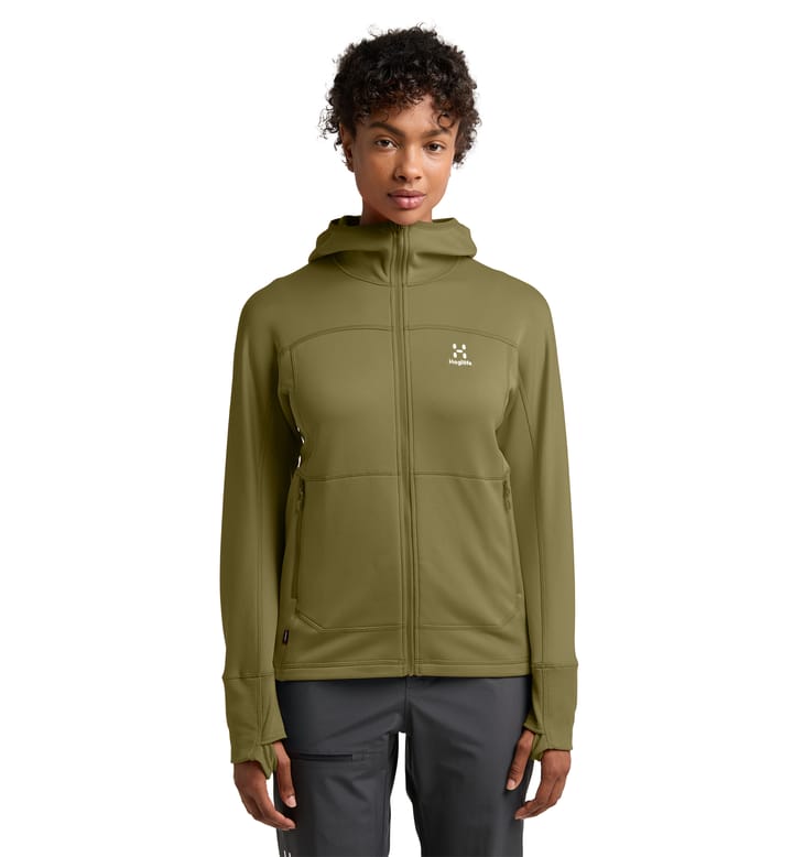 Betula Hood Women Olive Green