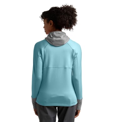 Betula Hood Women Frost Blue/Concrete