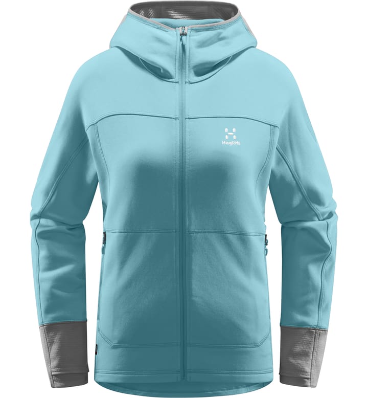 Betula Hood Women Frost Blue/Concrete