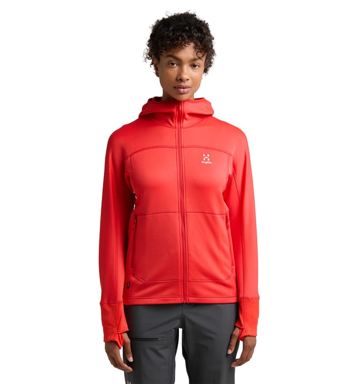 Betula Hood Women Poppy Red