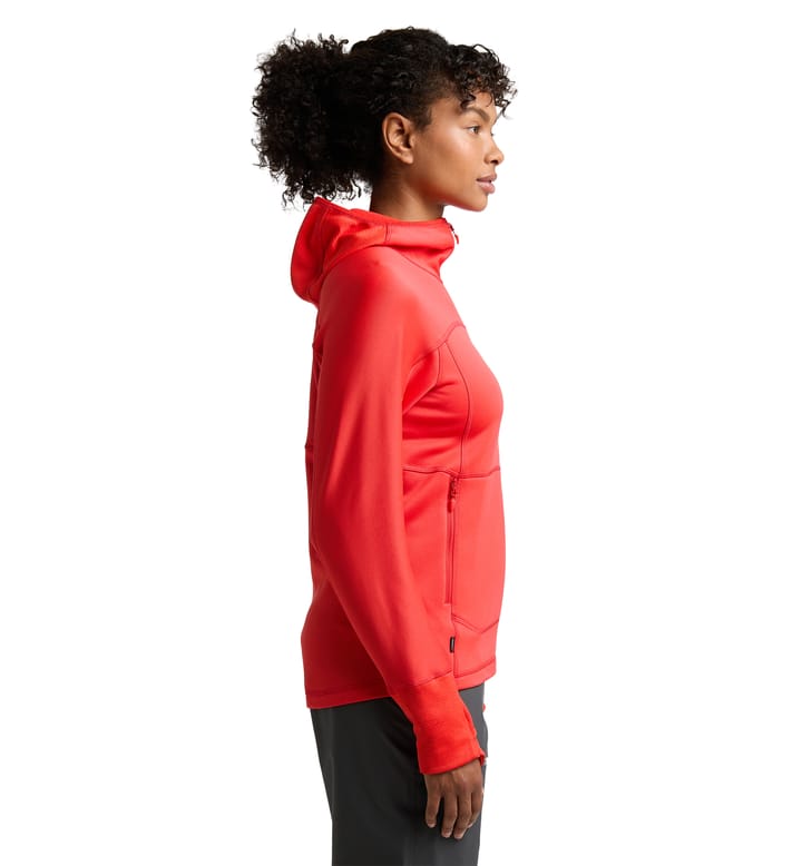 Betula Hood Women Poppy Red